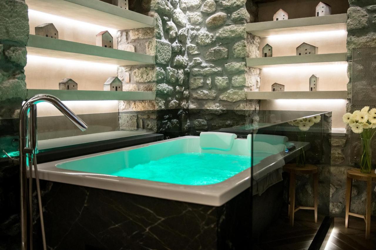 The Stone Room Hot Tub