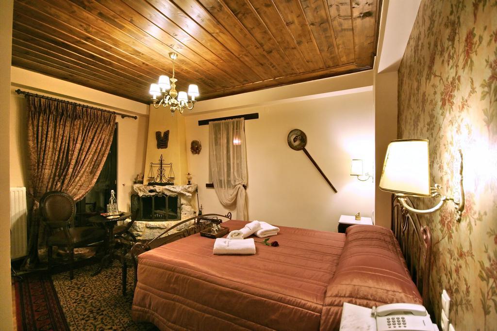 Deluxe Room Fireplace