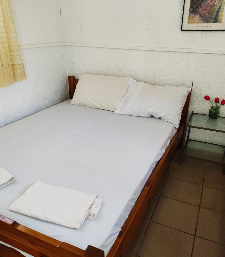 Triple Tent with Shared Bathroom