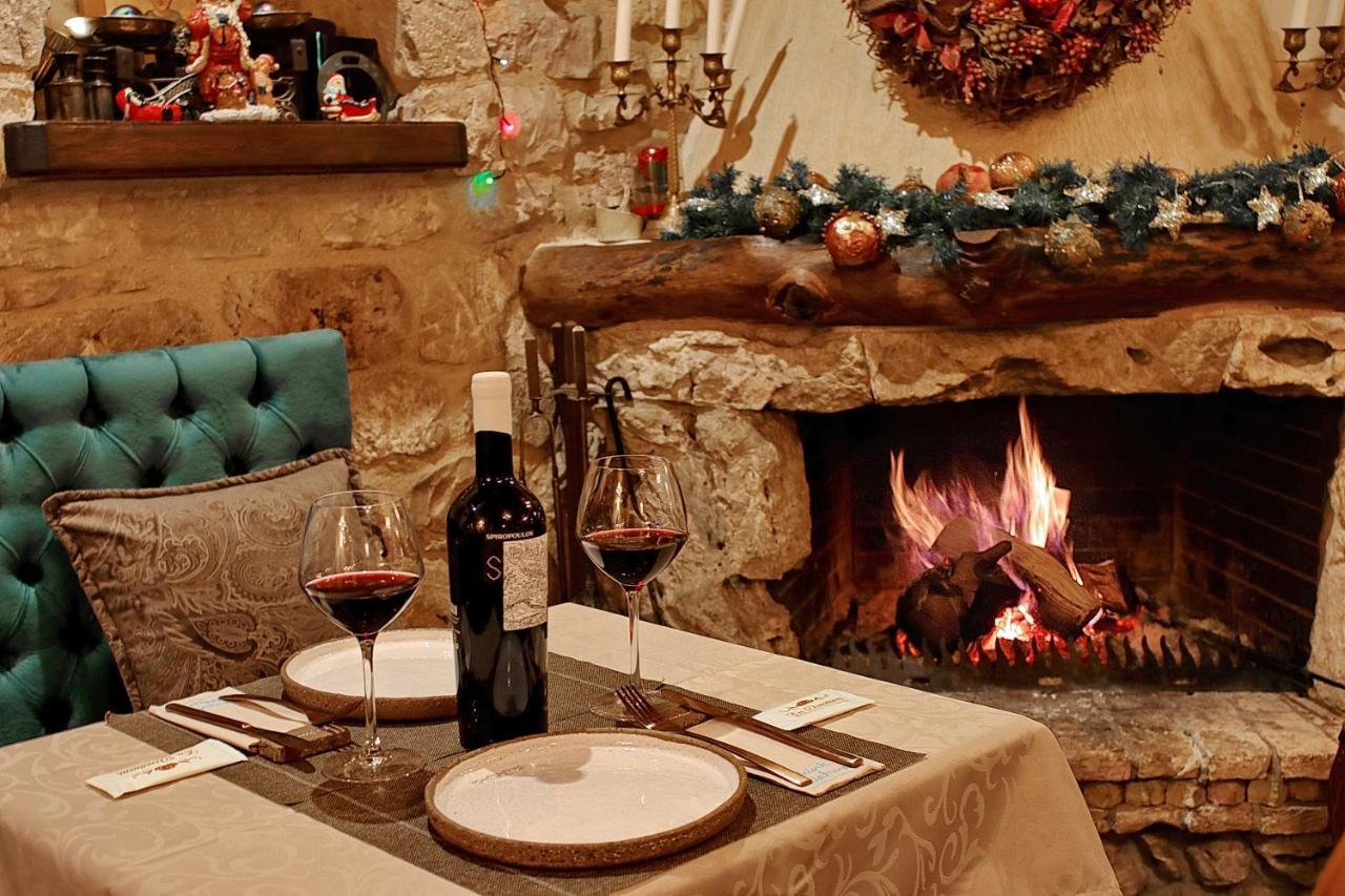 Deluxe Room Fireplace