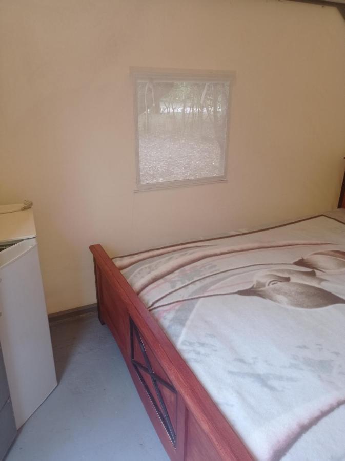 Triple Tent with Shared Bathroom