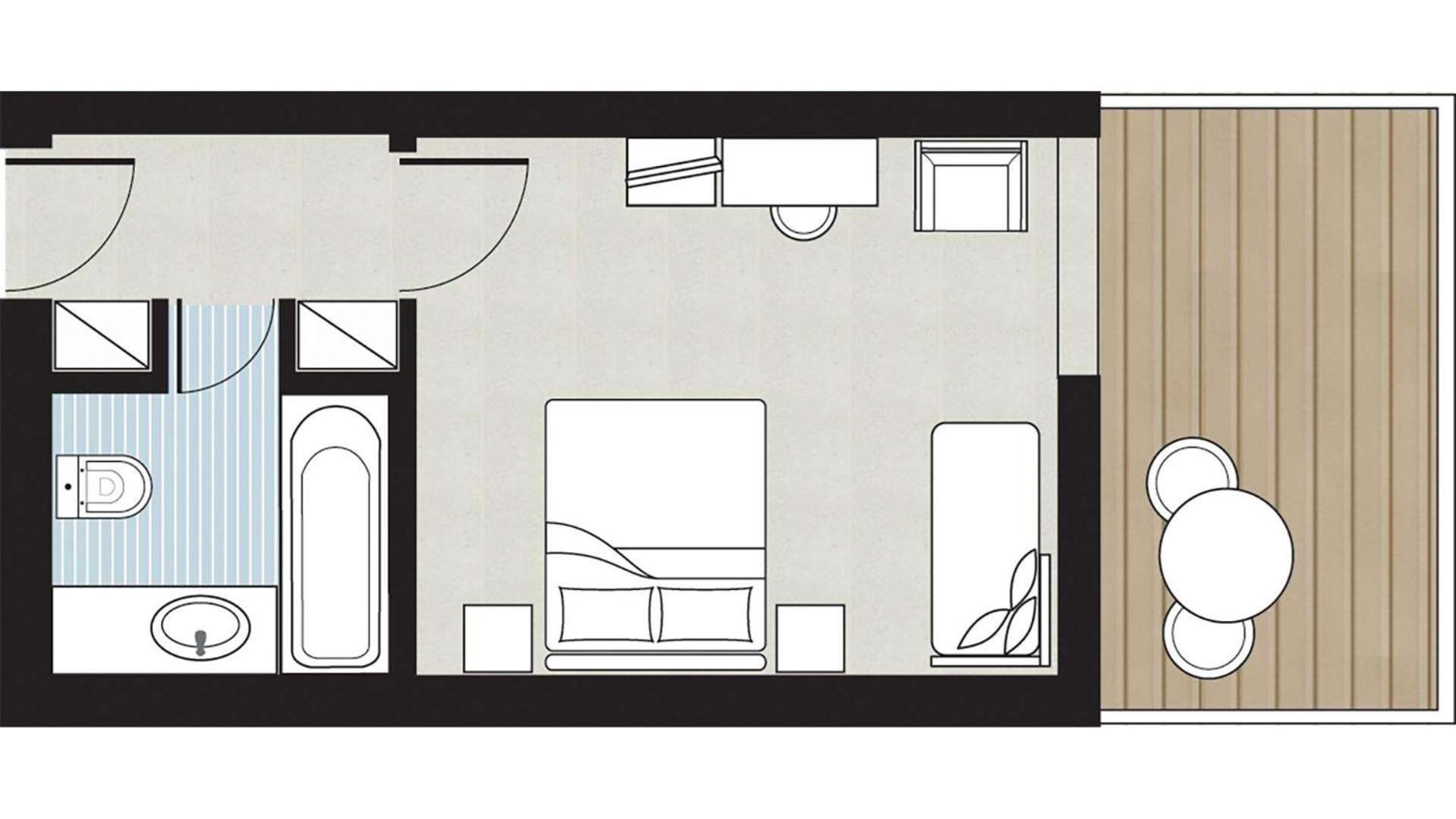 Double Guestroom Garden or Mountain View