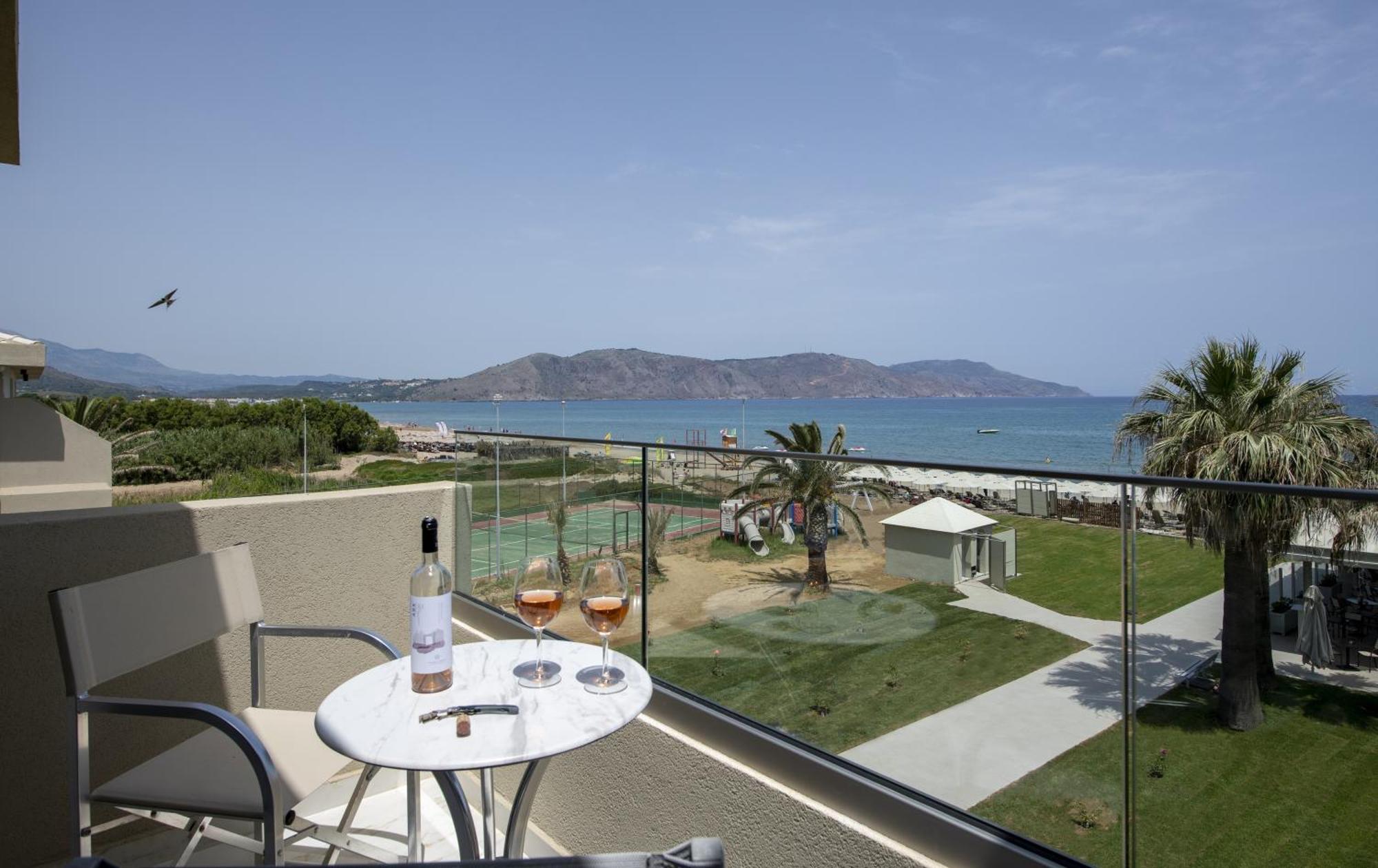 Sea front double room