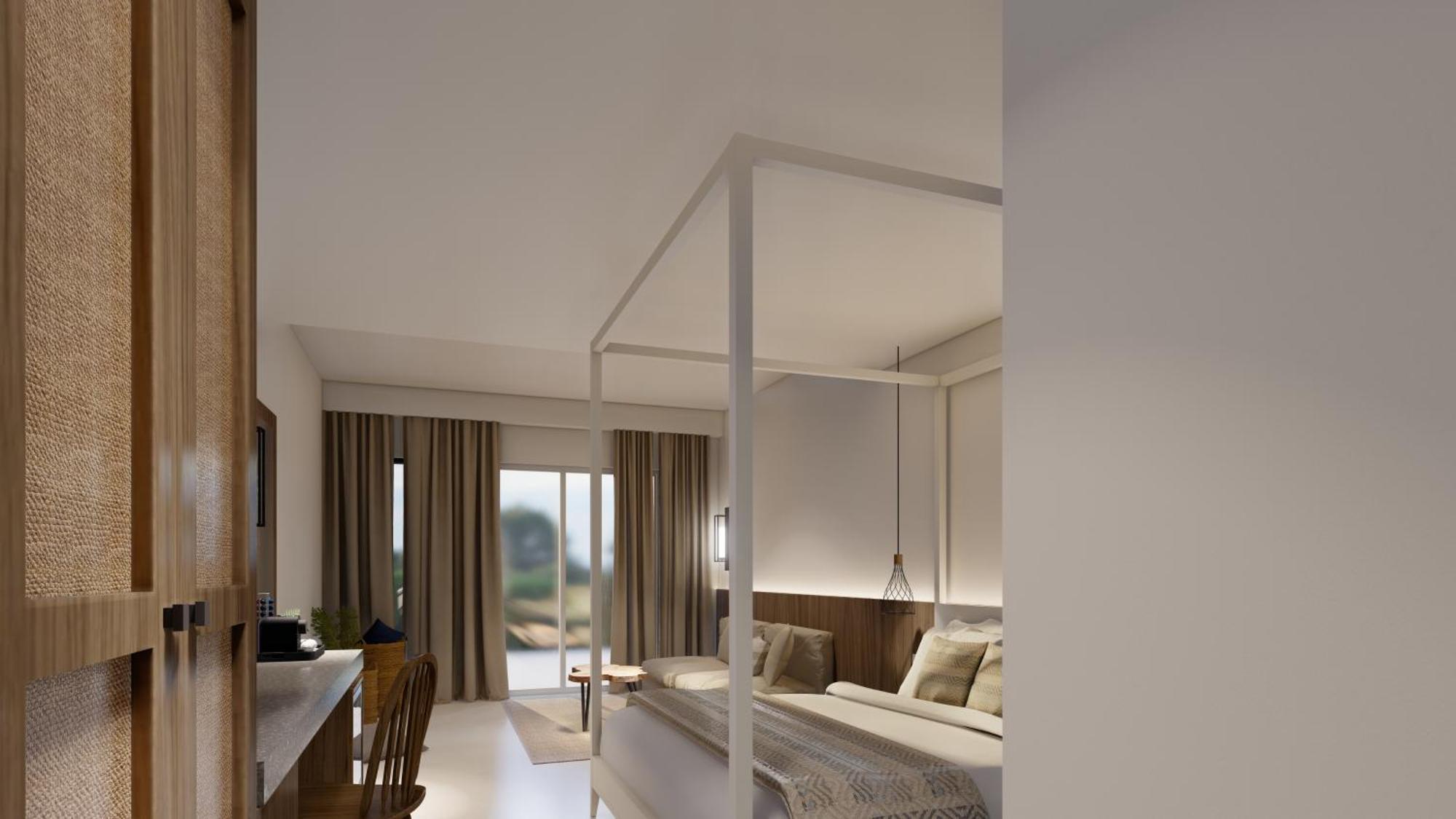 Deluxe One-Bedroom Apartment