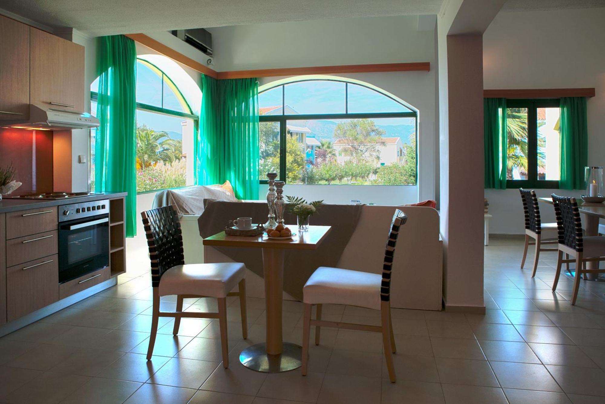 Three-Bedroom Villa Garden View