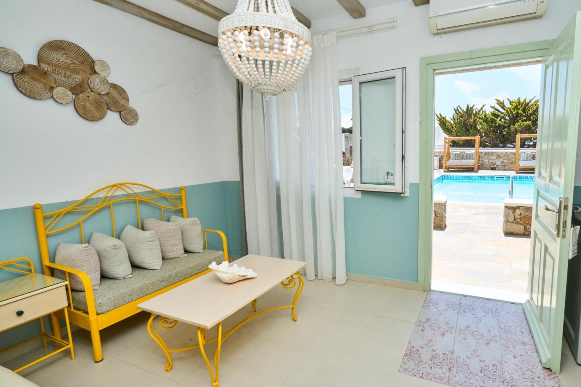 Superior Triple Room with Pool View
