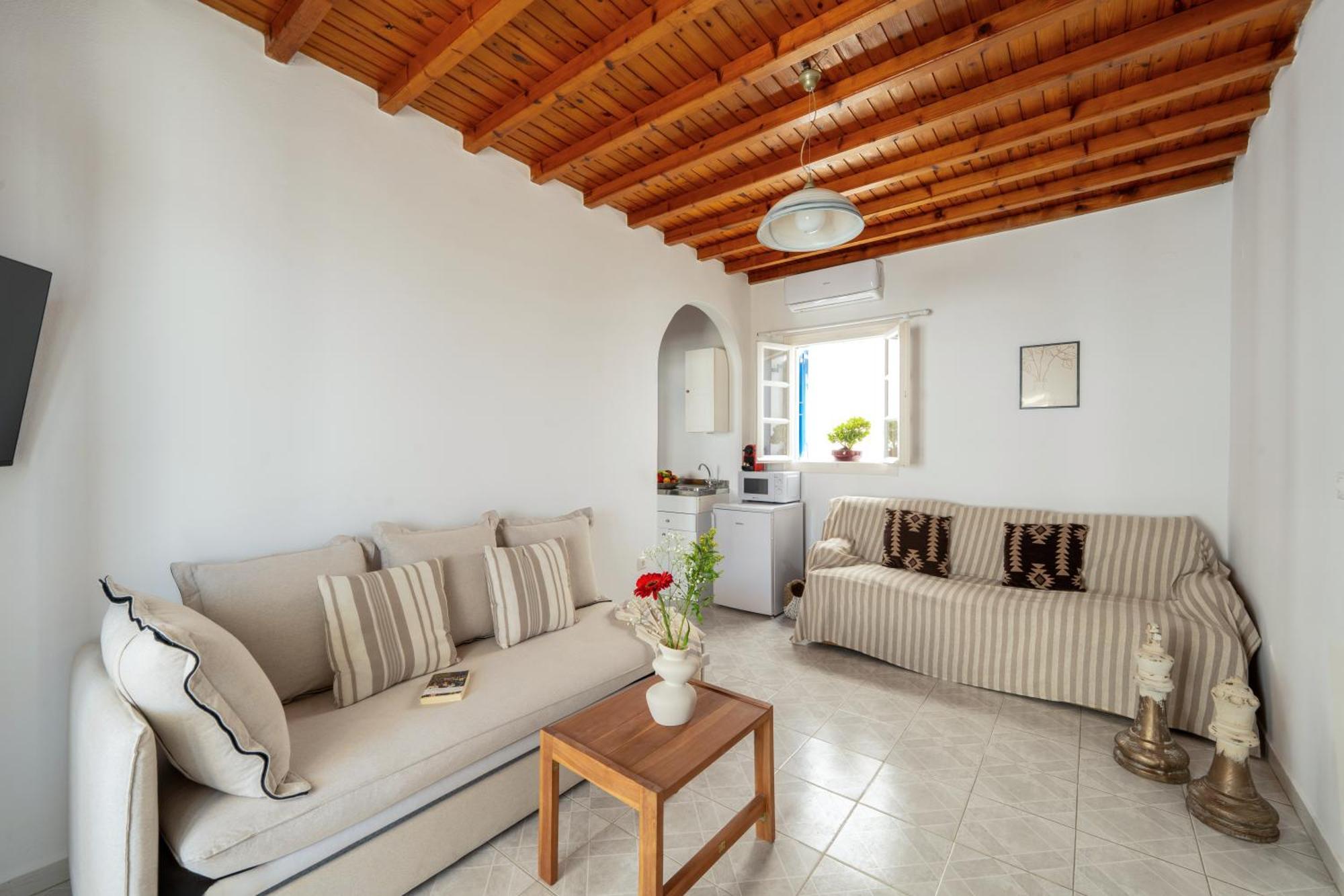 Mykonos town apartment with sea view