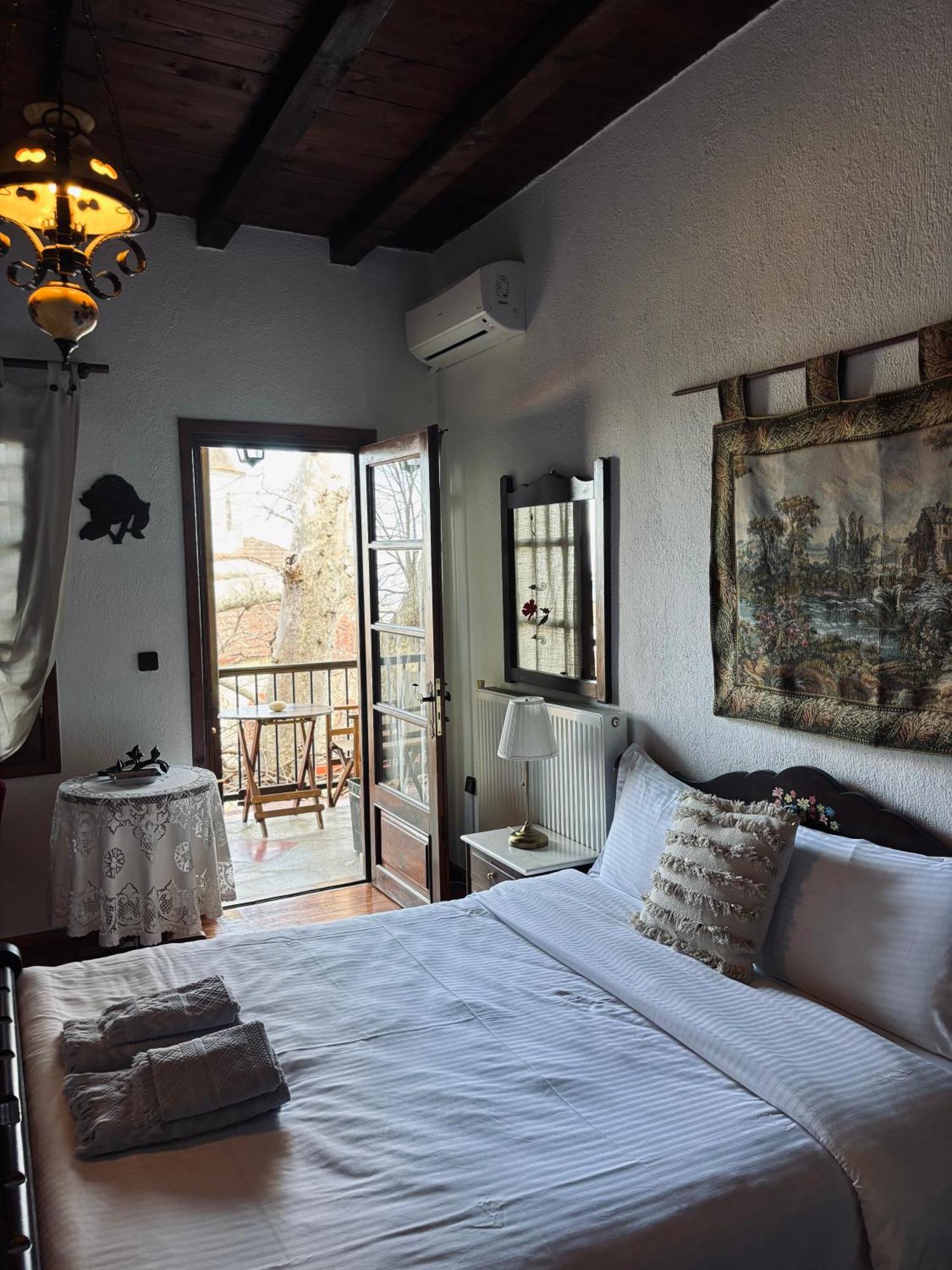 Double Room Fireplace Balcony