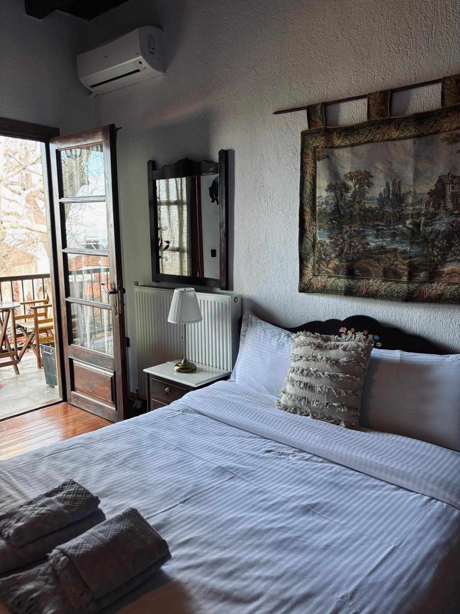 Double Room Fireplace Balcony