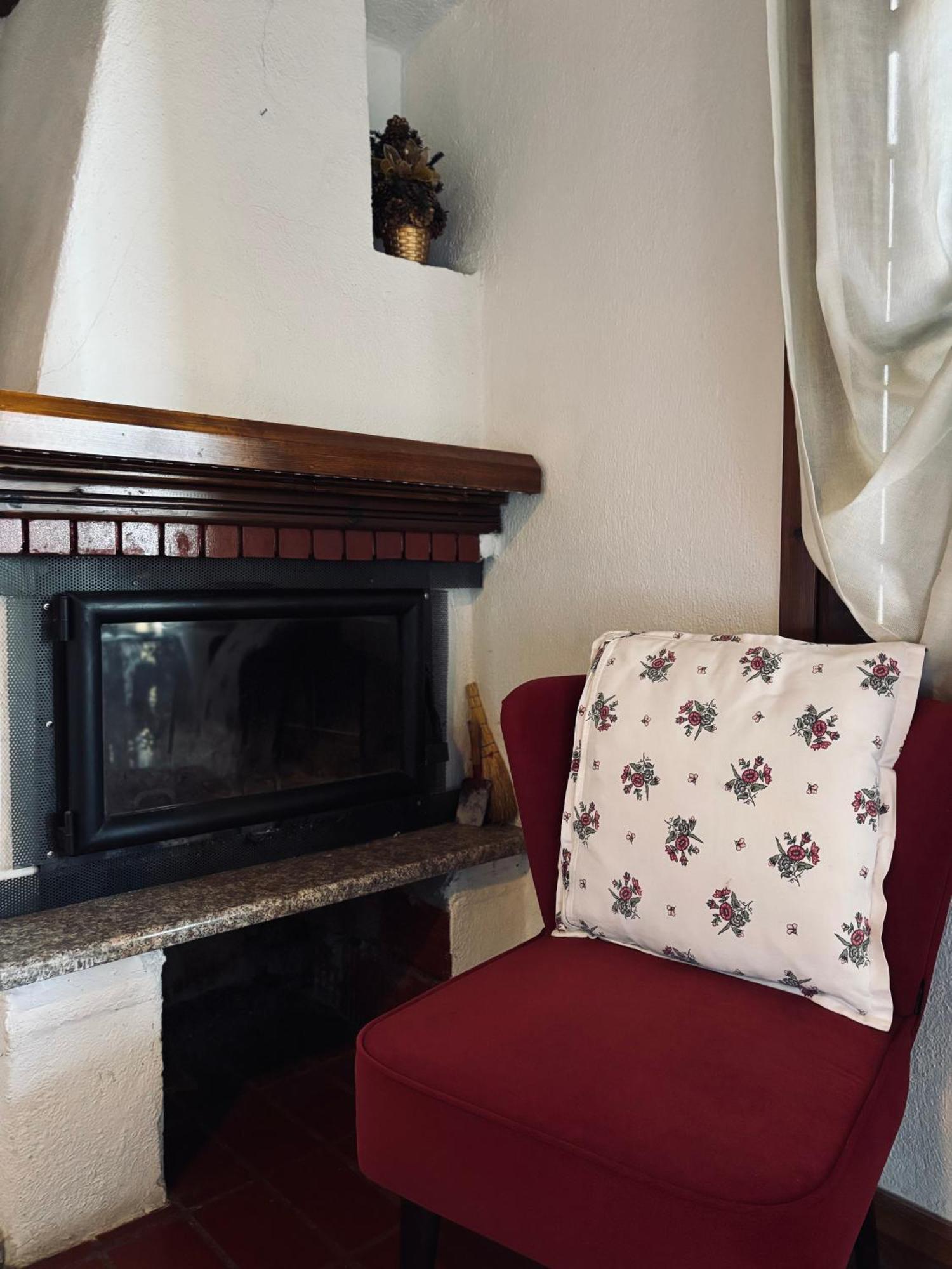 Double Room Fireplace Balcony