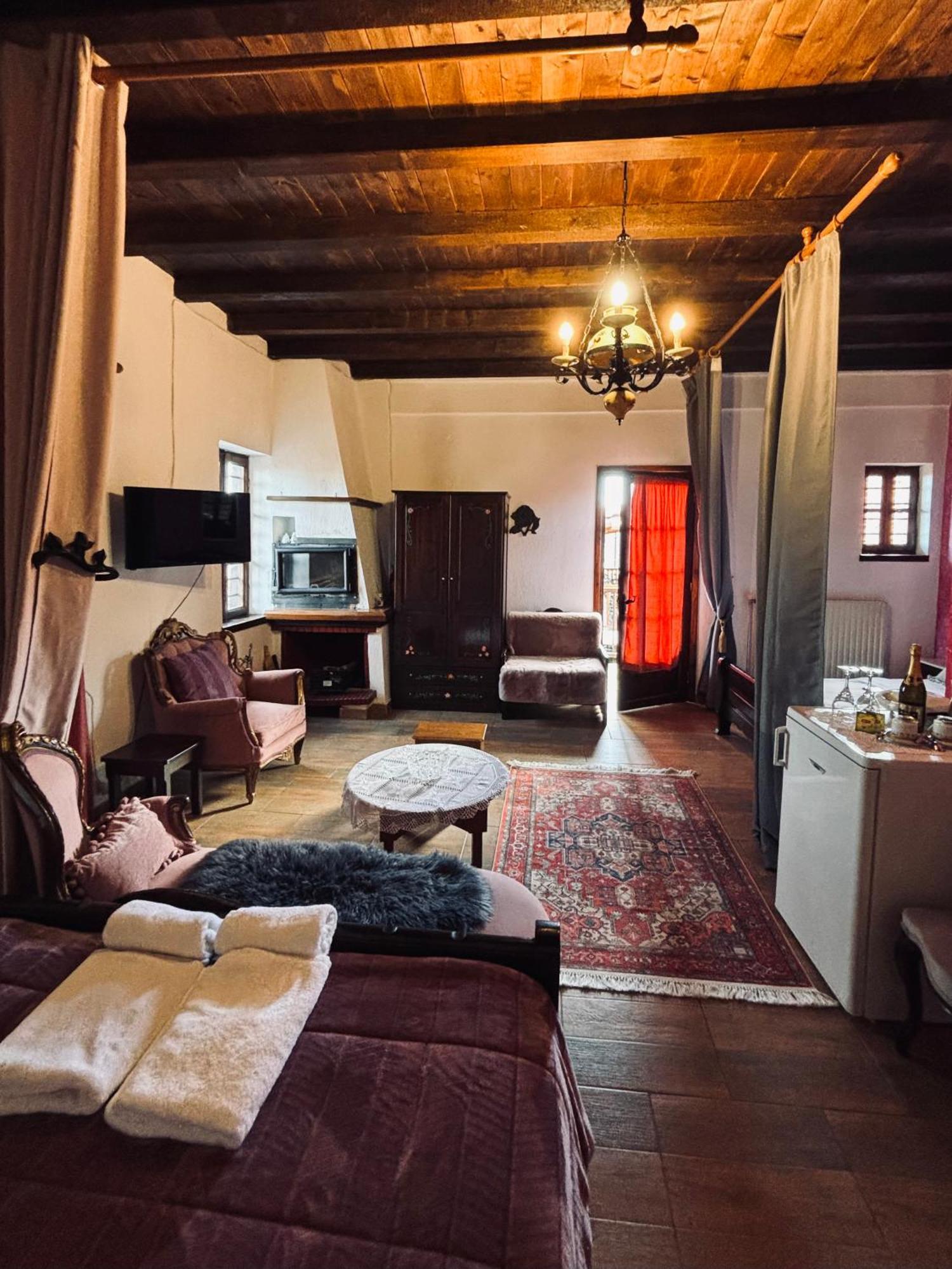 Quadruple Room Fireplace