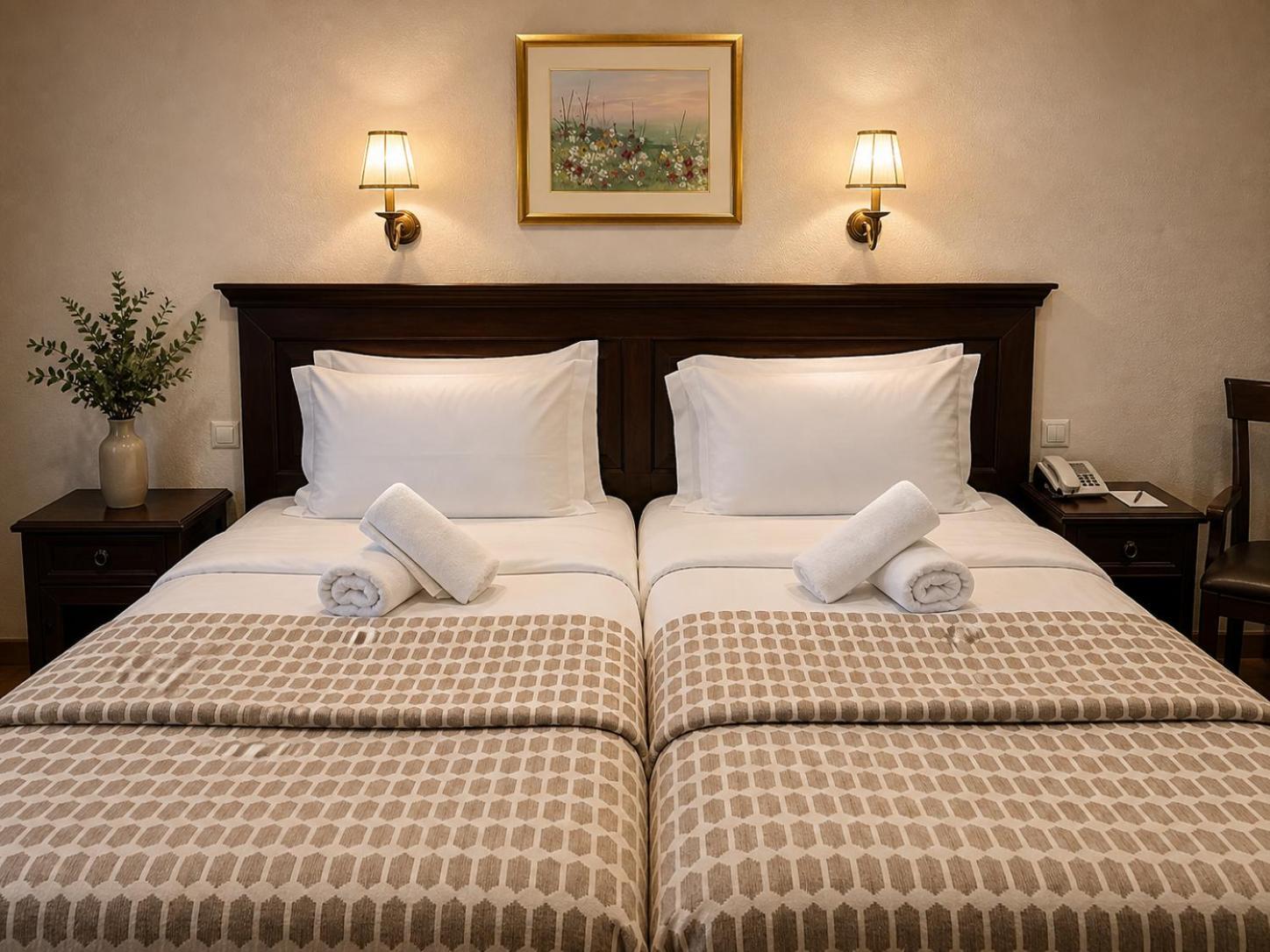 Double or Twin room Mountain Partial Meteora view