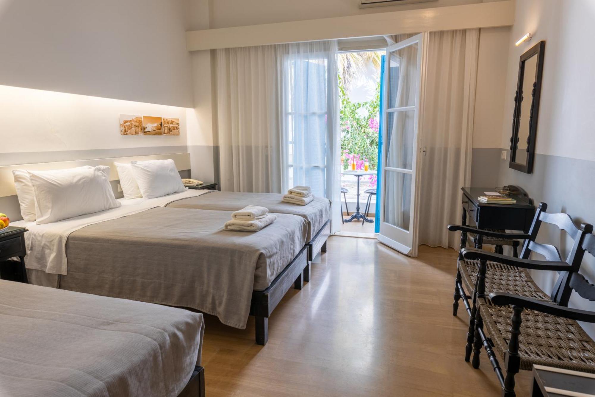 Triple Room Courtyard View