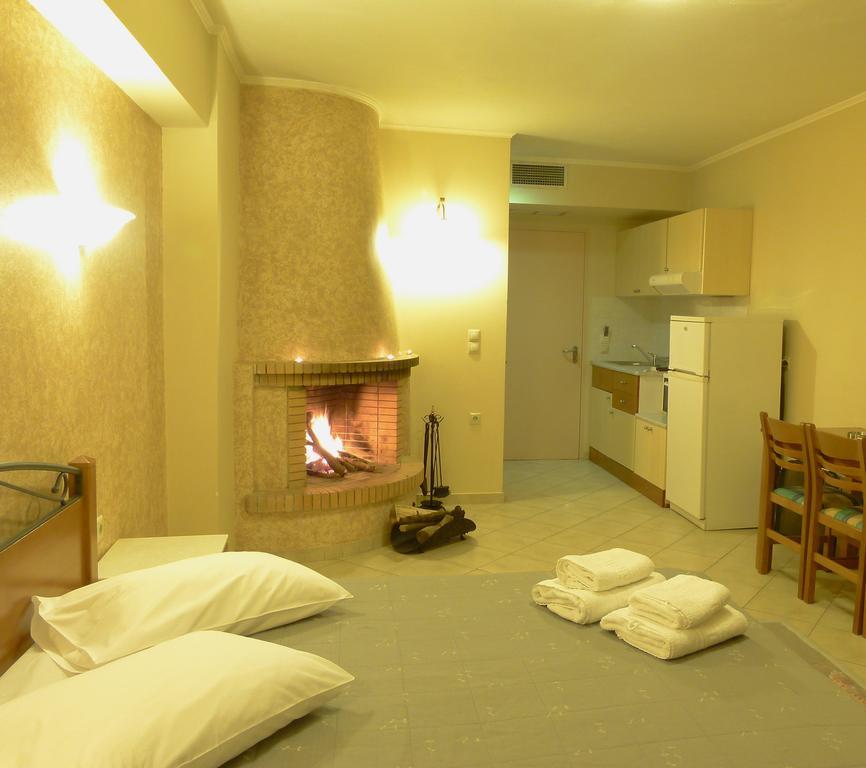 Studio with Fireplace