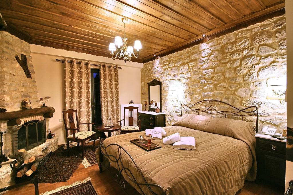 Deluxe Room Fireplace