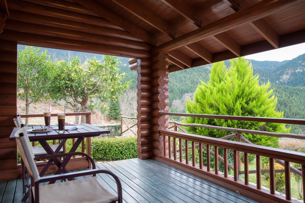 Two-Bedroom Chalet Fireplace
