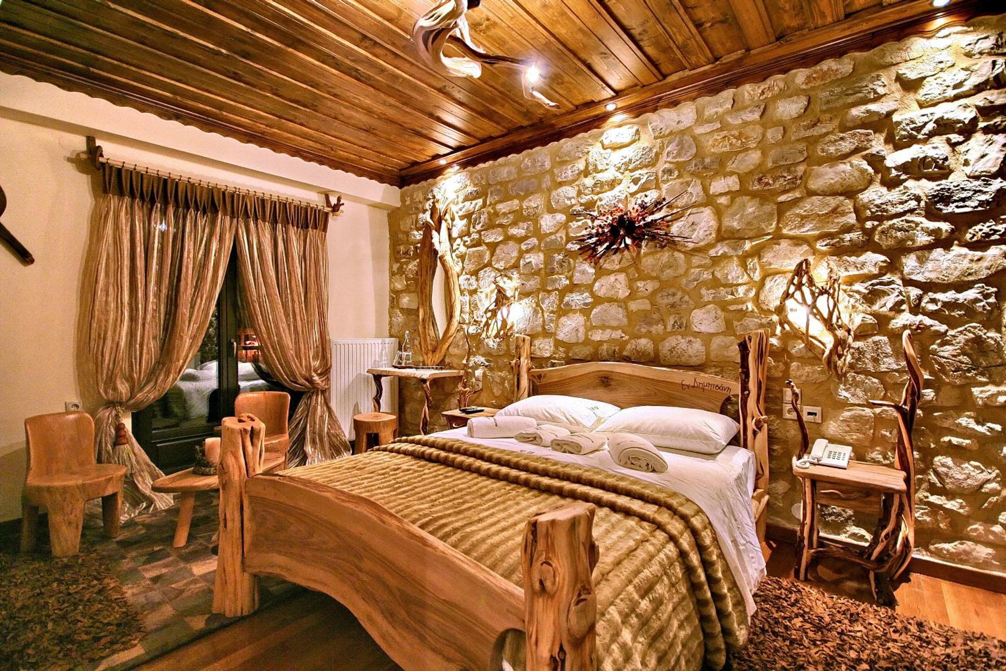 Deluxe Room Fireplace