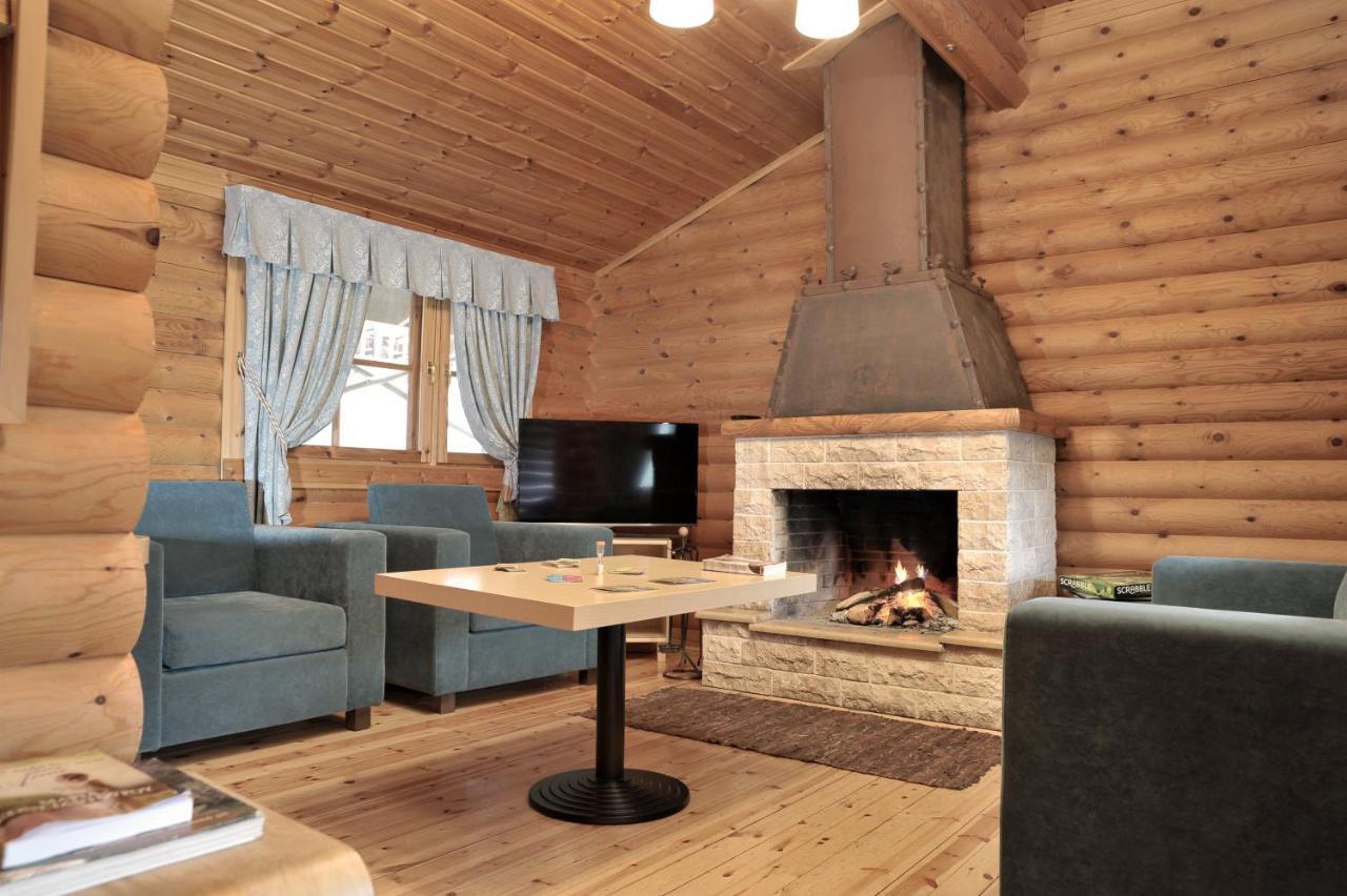 Two-Bedroom Chalet Fireplace