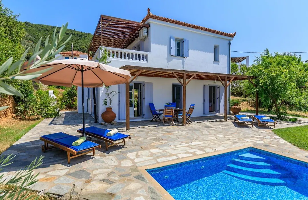 Villa Rodia With Swimming Pool On Skopelos Island-1