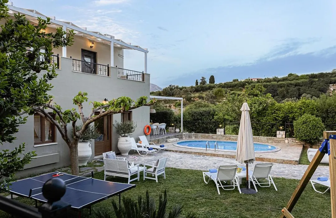 Villa Elodia With Pool & Garden In Heart Of Crete-1