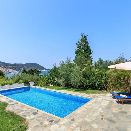 Villa Rodia With Swimming Pool On Skopelos Island-3