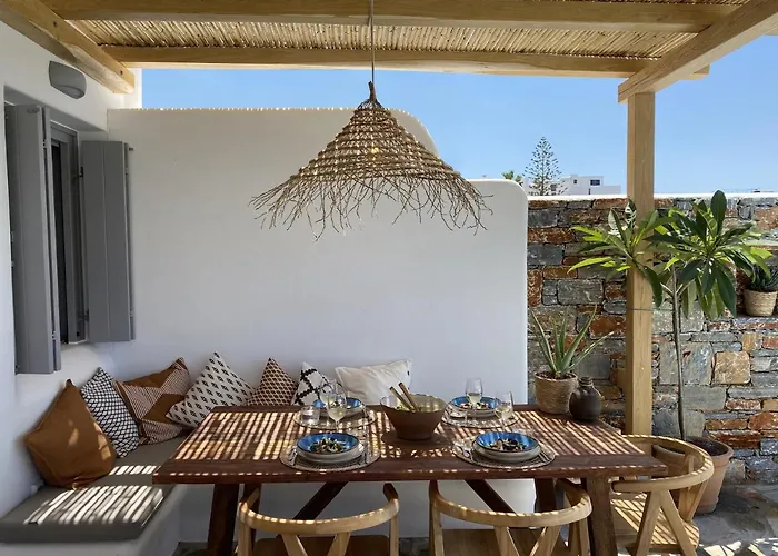 Villa Ypsilon Naxos - Luxury Holiday House With Amazing Sea View & Private Pool Αγία Άννα