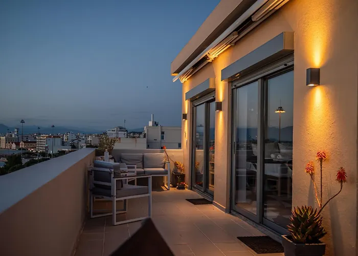 Majestic Penthouse In The Heart Of Patra