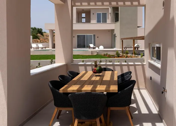 Blue Sky Luxury Villas In Arkalochori - 4Bd Villas With Private Pools