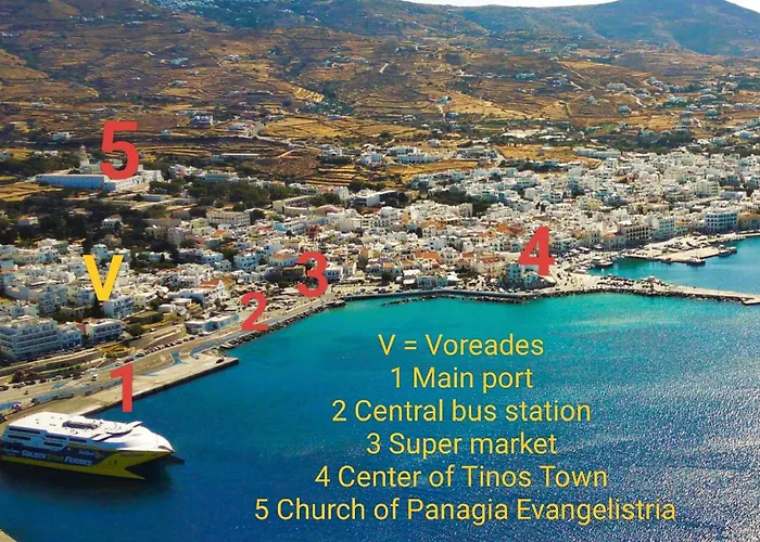 Βορεάδες Aparthotel Τήνος