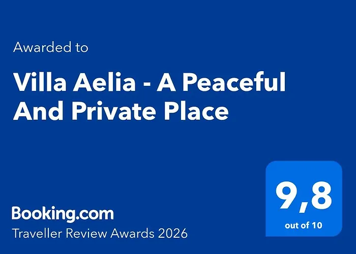 Villa Aelia - A Peaceful And Private Place